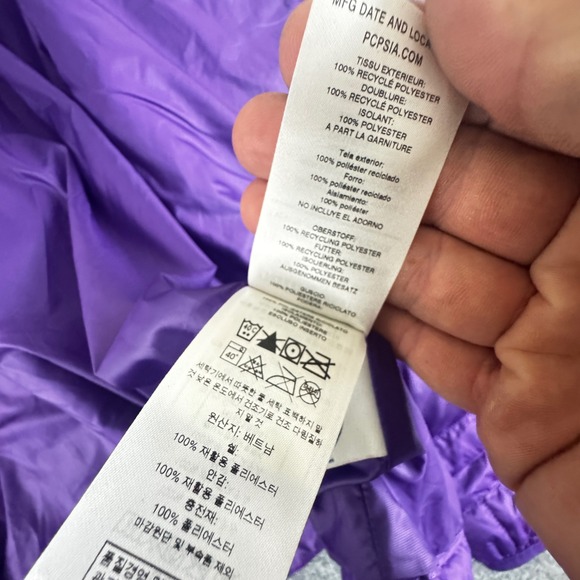 Jacket Purple Patagonia Nano Puff Insulated Full Zip Men's Medium - Picture 16 of 16